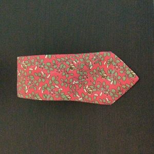 Hermes vintage silk tie